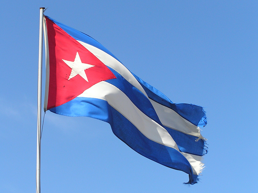 Kubanische Flagge