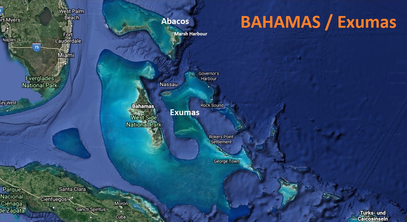 Tauchrevier Bahamas