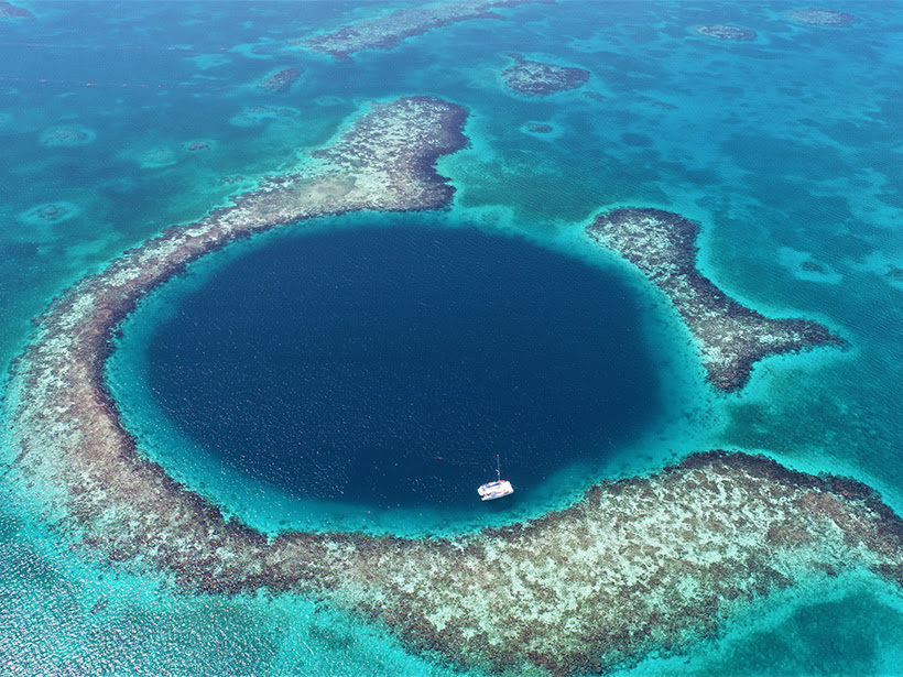 Jonathan in the Great Blue Hole